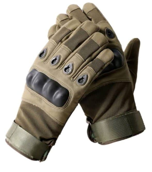 Guantillas de Motociclismo verde0