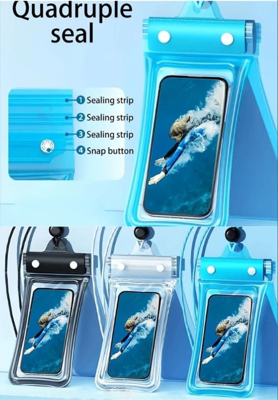 Cover impermeable azul0