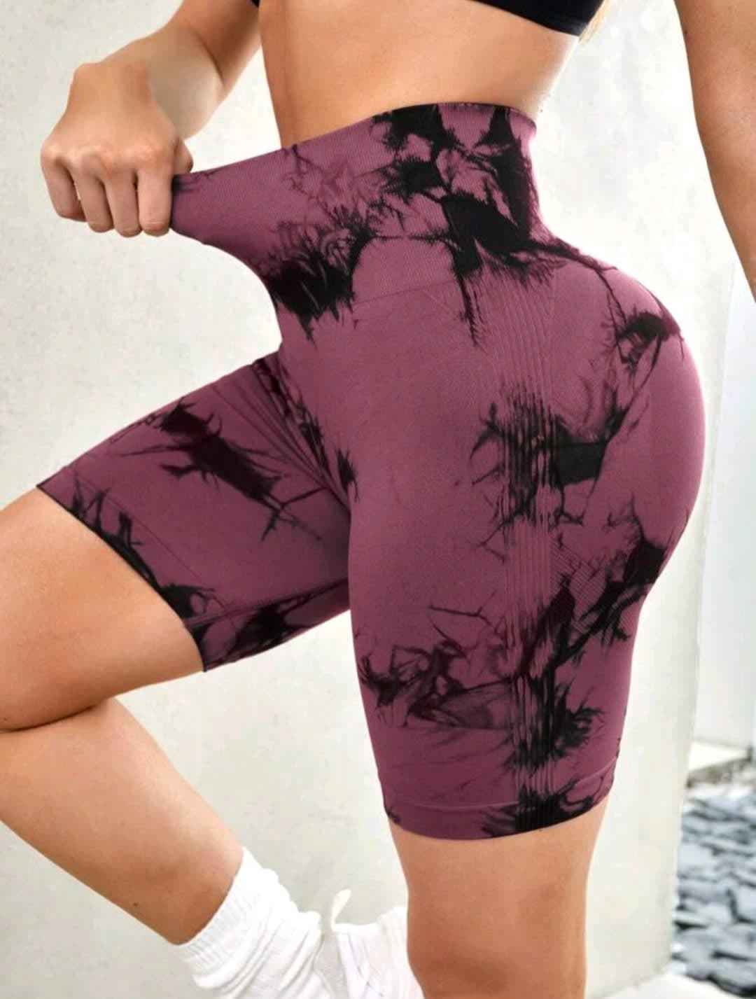 Licras cortas marmoleadas0