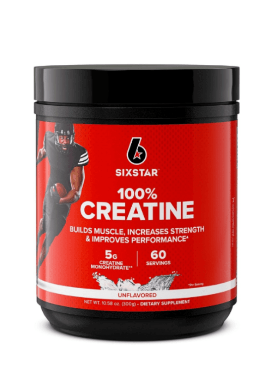 Creatina monohidratada SIX STAR (60 servicios)